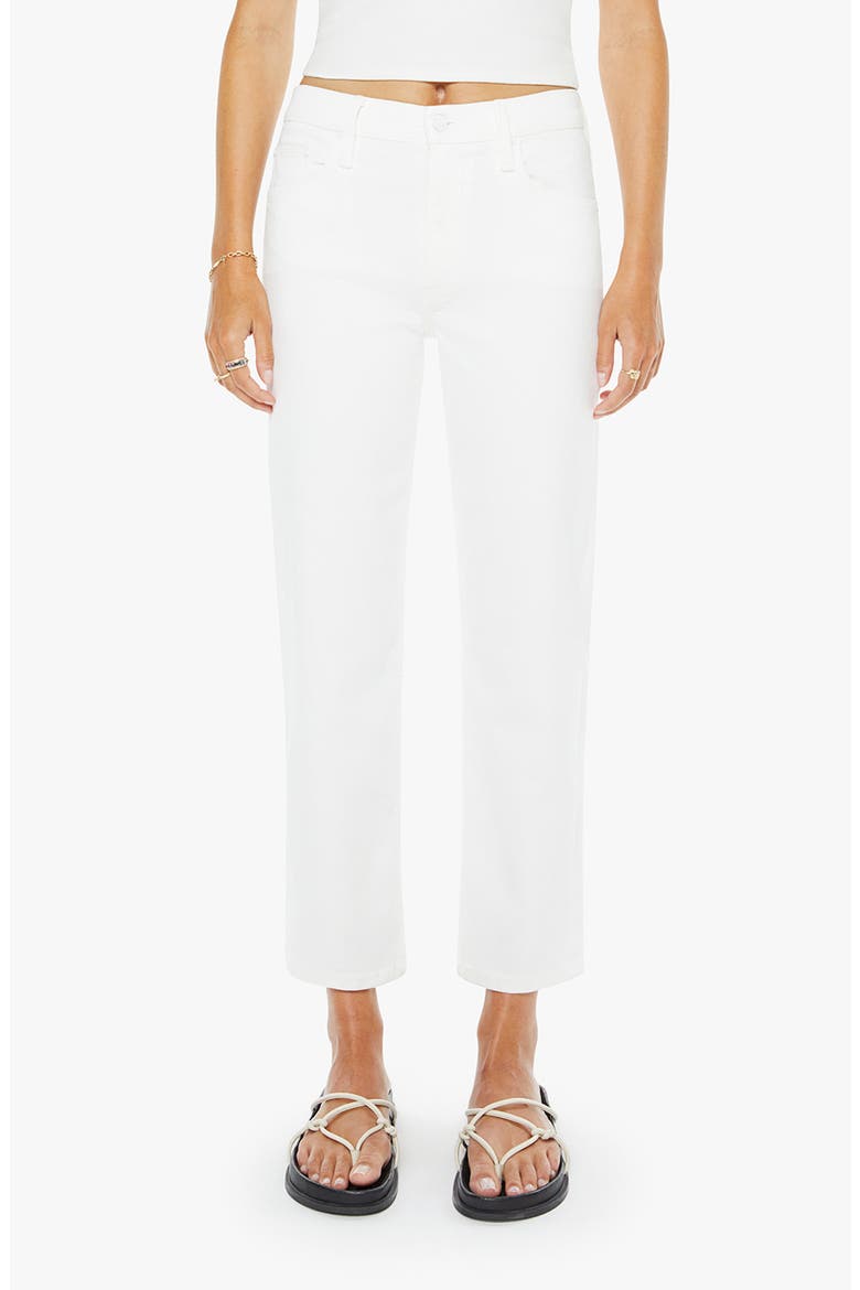 The Newbie High Waist Crop Straight Leg Jeans, Main, color, FAIREST OF THEM ALL