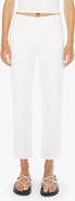 MOTHER The Newbie High Waist Crop Straight Leg Jeans