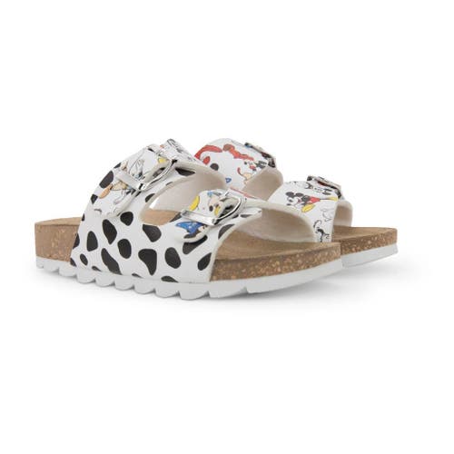 Master of Arts Disney Dalmatian Print Sandals in White  product