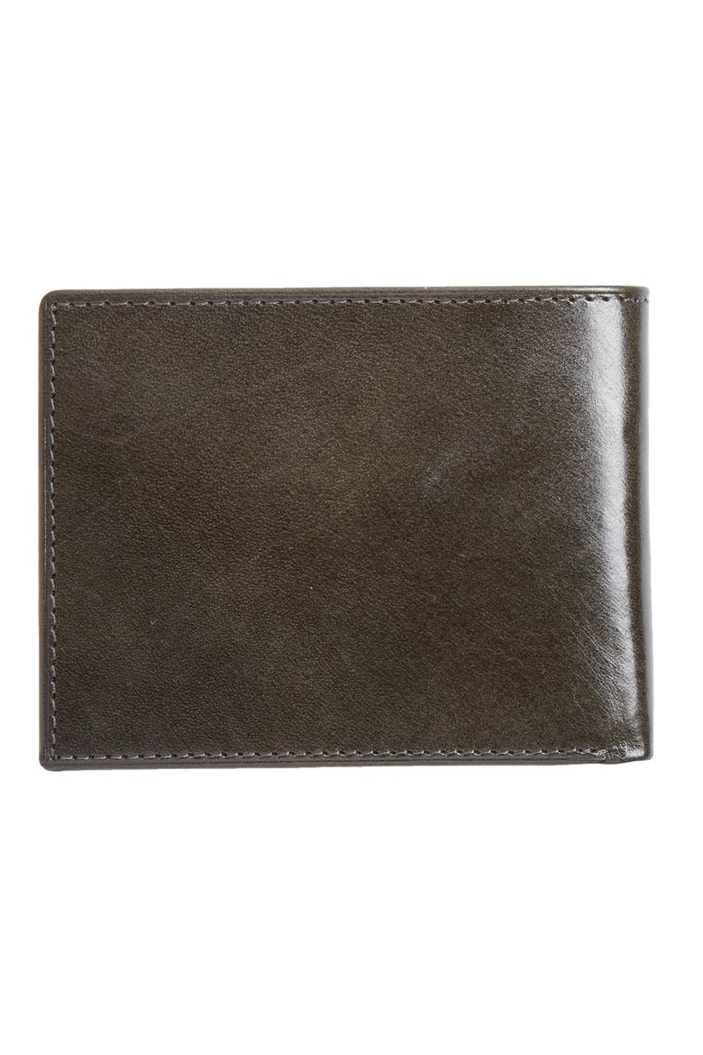 Slimfold Leather Wallet, Alternate, color, CHARCOAL