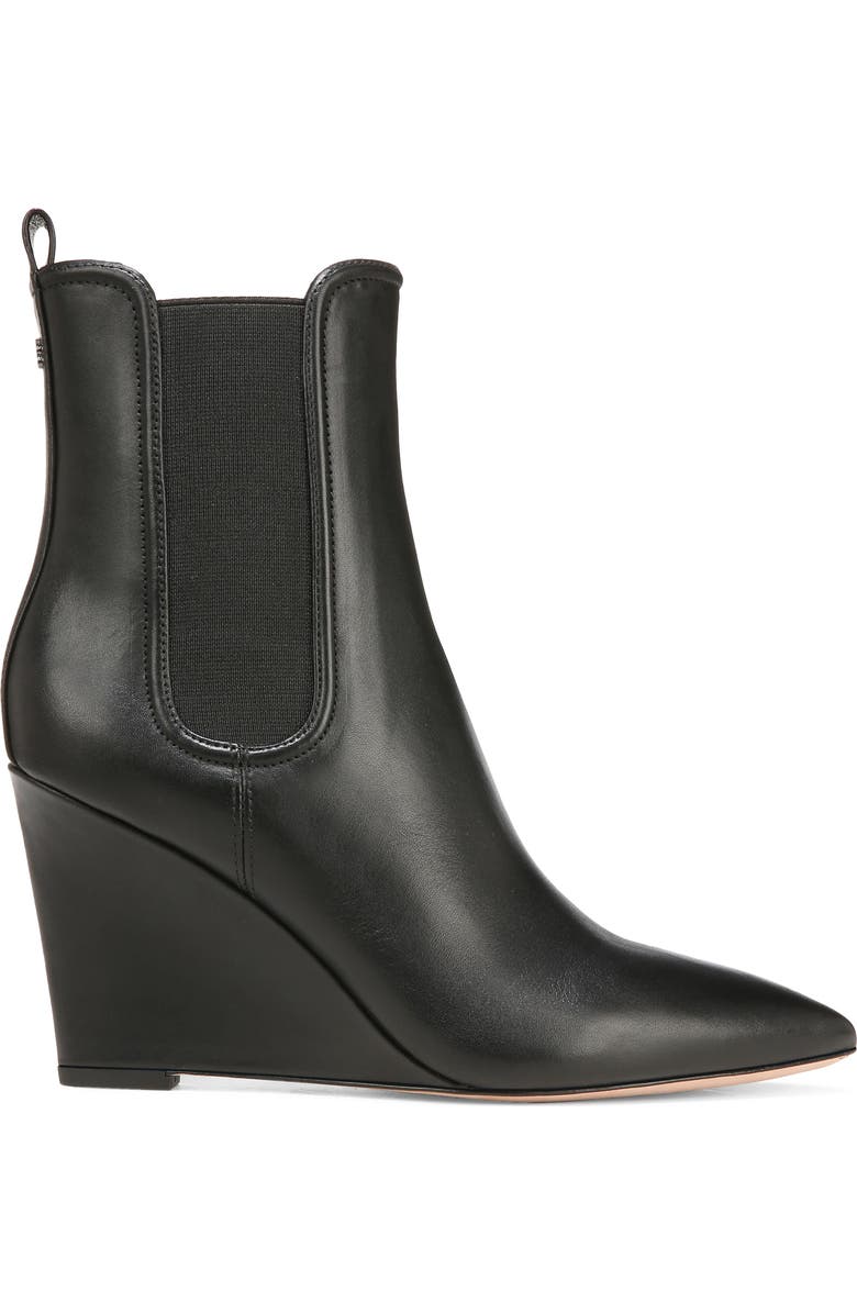 Veronica Beard Iluska Pointed Toe Wedge Bootie, Alternate, color,