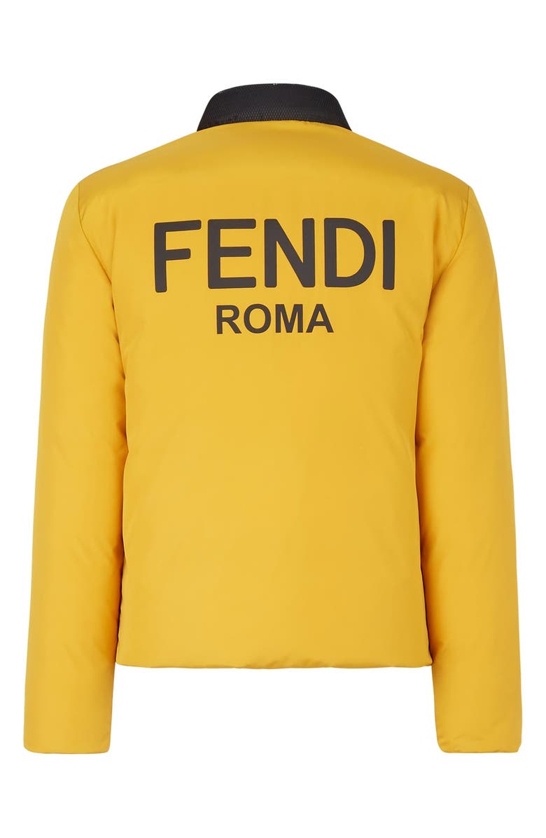 Fendi Men's Reversible Down Puffer Coat, Alternate, color, 