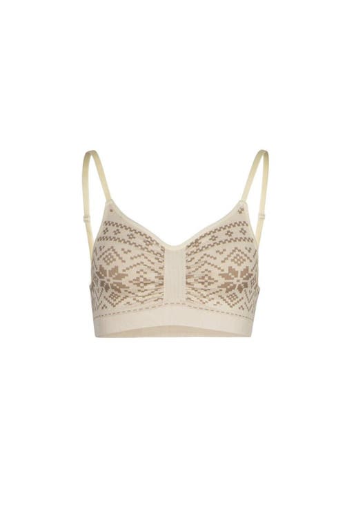 Vitality Baselayer Cinch Bra In Snowflake