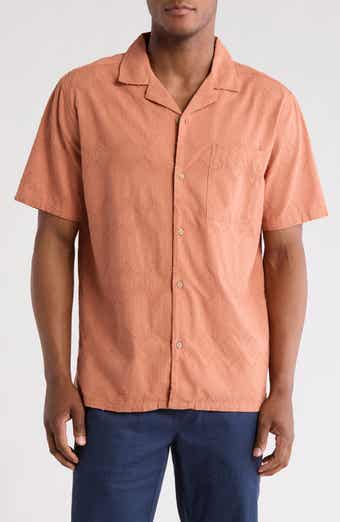 Civil Society Relaxed Fit Cotton Jacquard Resort Shirt