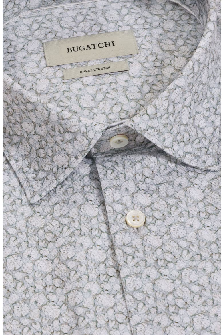 Miles OoohCotton® Floral Short Sleeve Button-Up Shirt, Alternate, color, AVOCADO