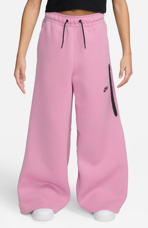 Kids' Nike Sportswear Tech Fleece Wide Leg Pants
