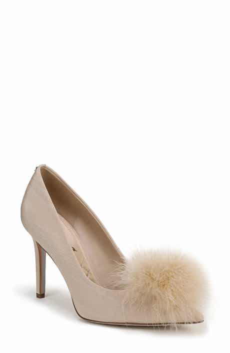Sam Edelman Hazel Feather Embellished Pump
