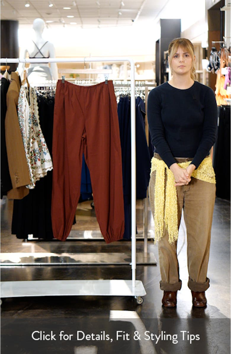 Stretch Cotton Joggers, sales video thumbnail