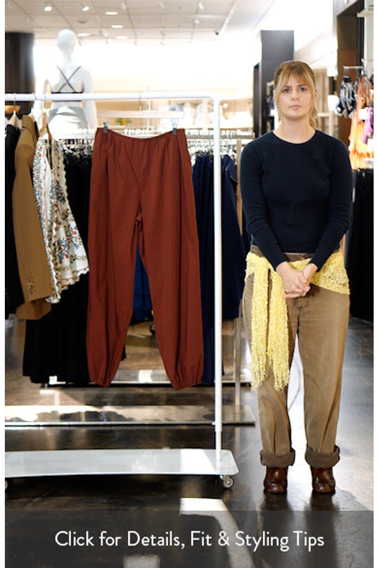 Stretch Cotton Joggers video