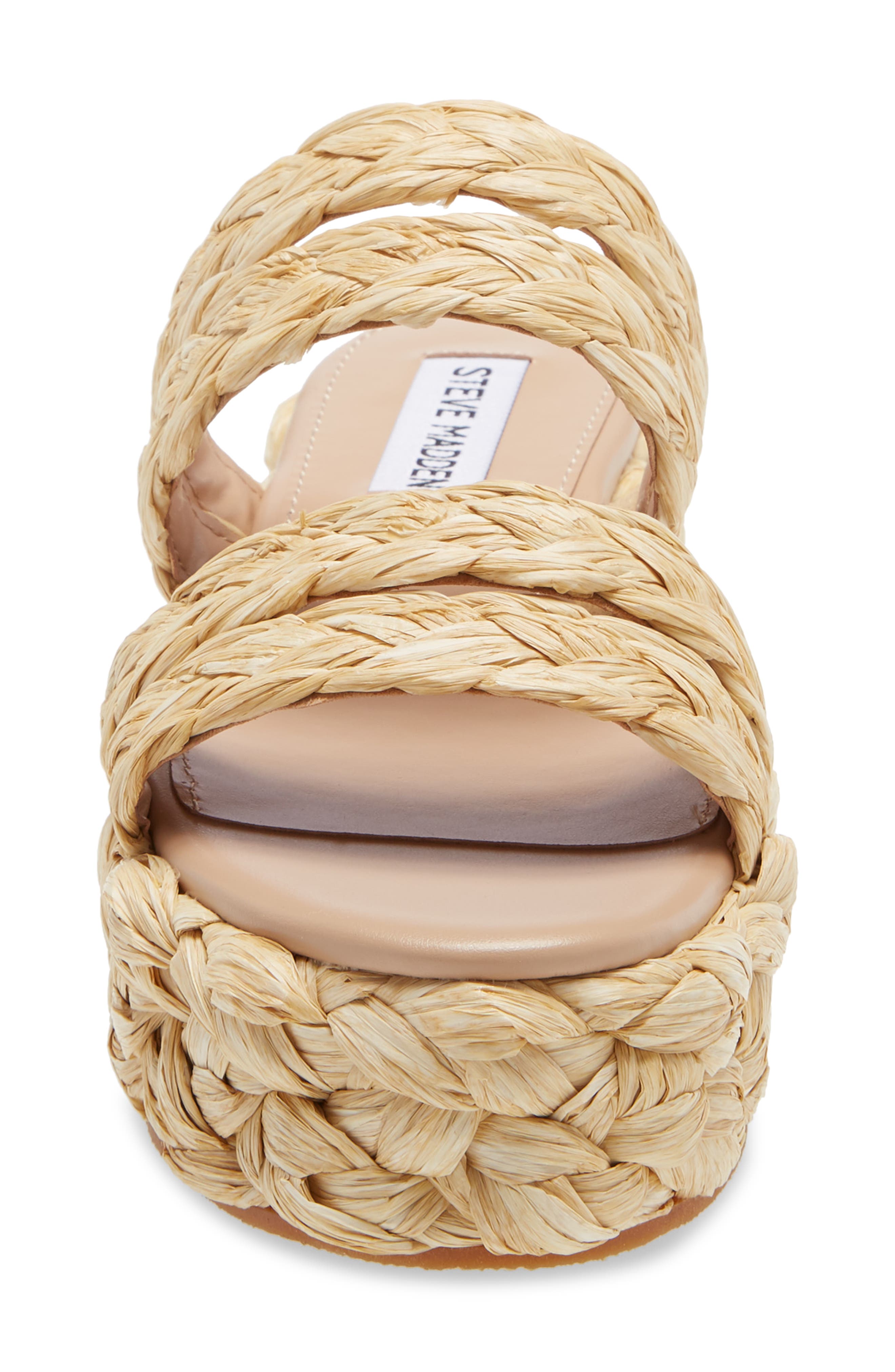 Steve Madden Cannes Platform Espadrille Slide Sandal, Alternate, color, 