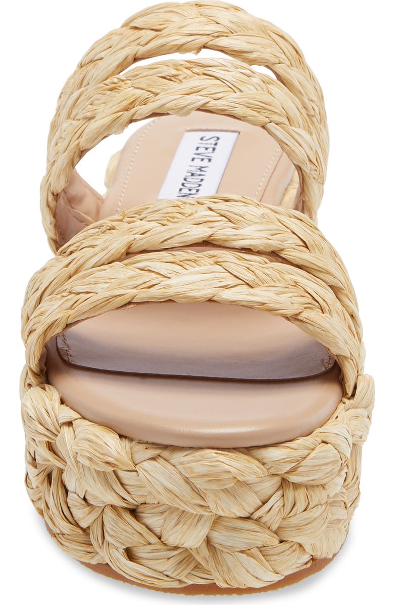 Steve Madden Cannes Platform Espadrille Slide Sandal, Alternate, color,