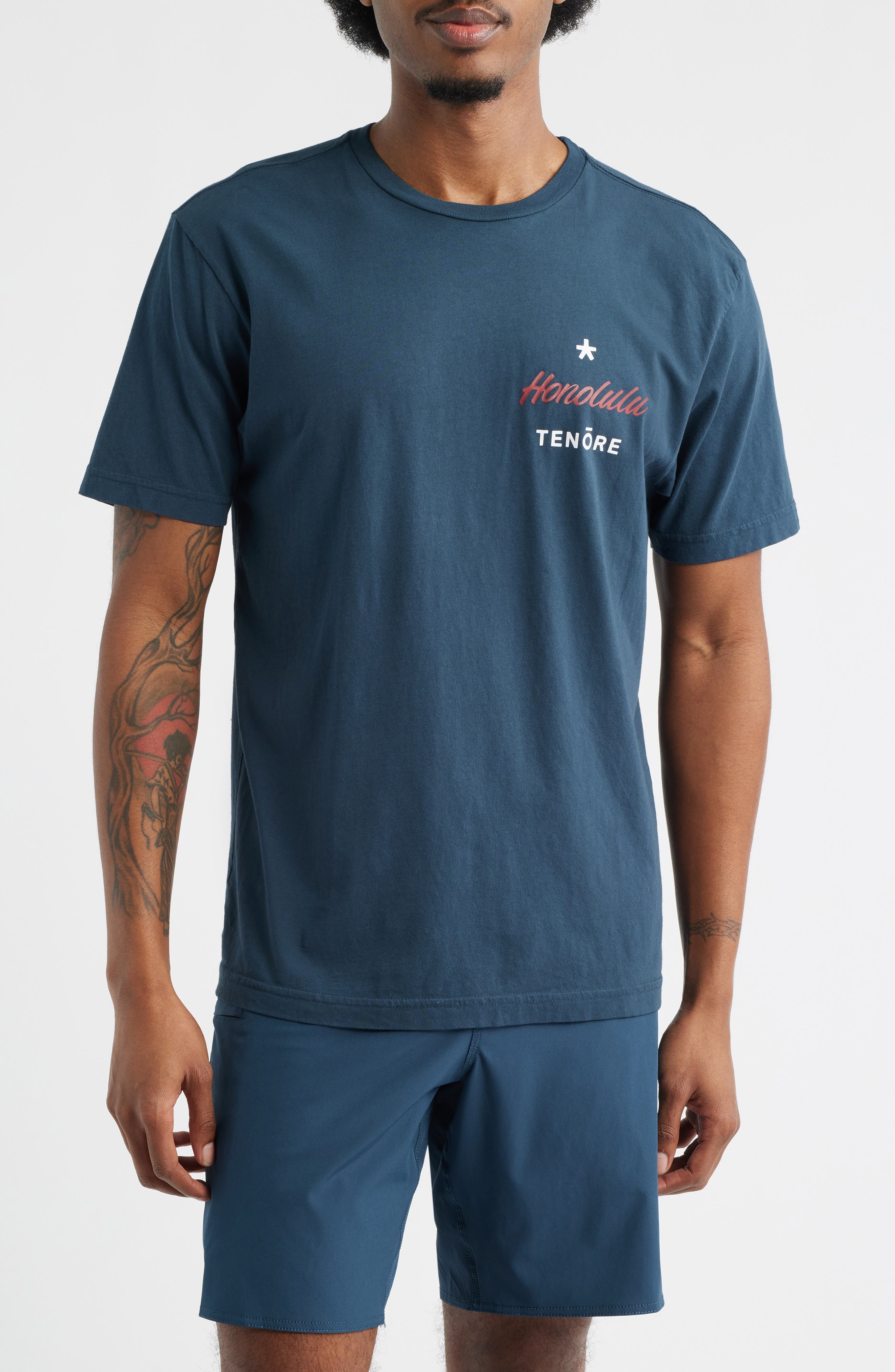 Honolulu Star Graphic Print T-Shirt - image 3