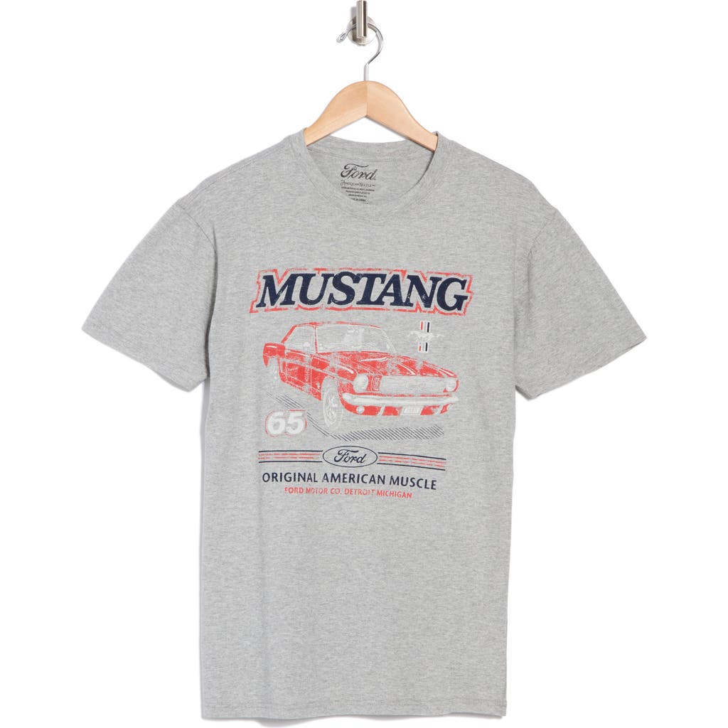 AMERICAN NEEDLE AMERICAN NEEDLE FORD MUSTANG COTTON GRAPHIC T-SHIRT
