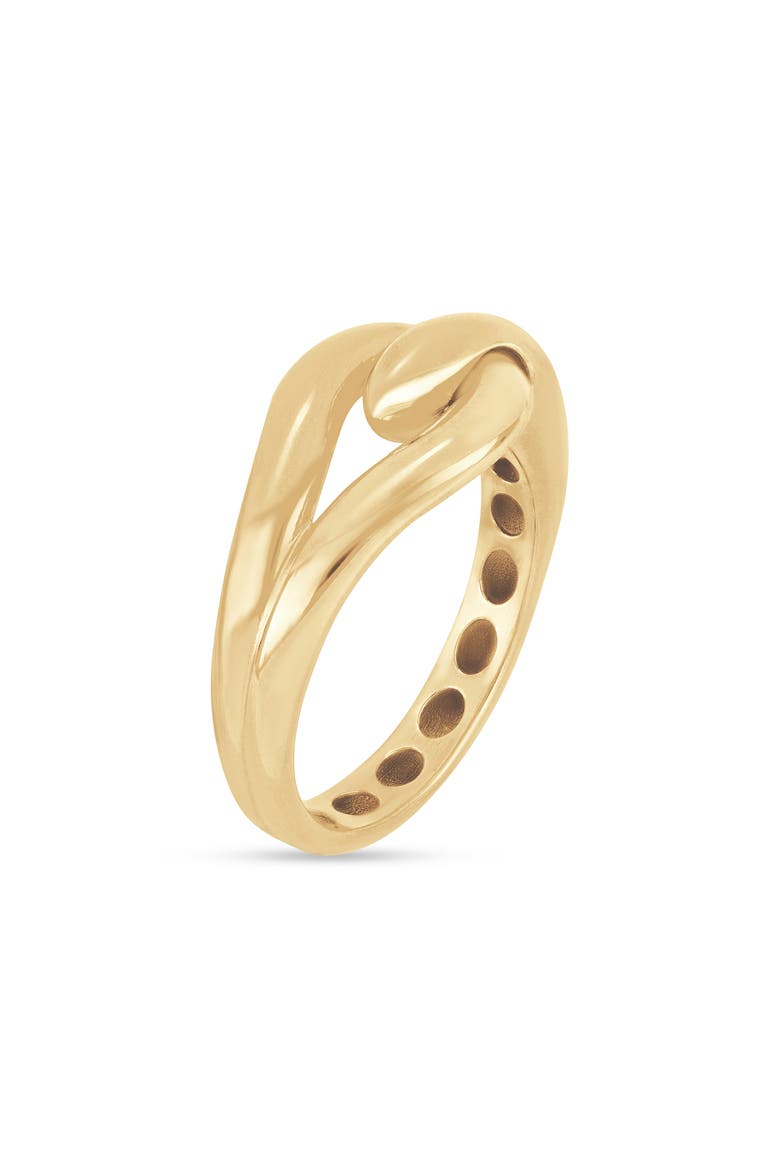 14k Gold Band Ring, Alternate, color, 14KY