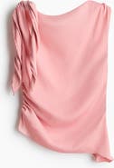 H&M Asymmetric Tie-detail Top