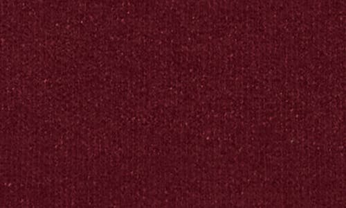 Blu Pepper Floral Appliqué Mock Neck Sleeveless Sweater In Burgundy