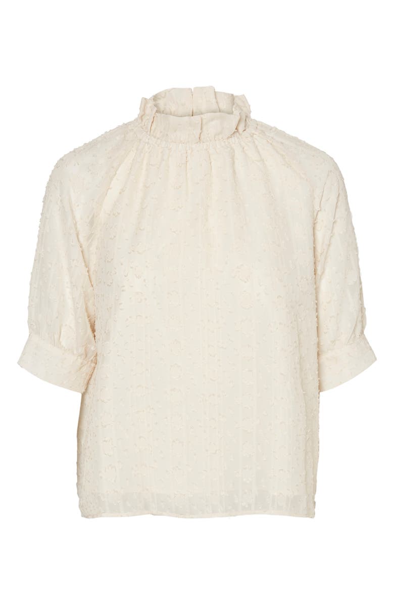 VERO MODA Lykke Frill Neck Top, Alternate, color, 