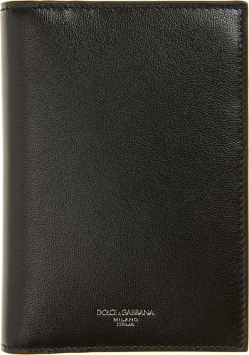 【D&G】DOLCE&GABBANA Printed Leather Passport Holder Dolce&Gabbana Leather Passport Holder | Nordstrom