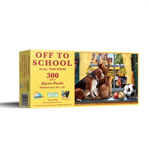 Off to School 300 piece Jigsaw Puzzle for Adults