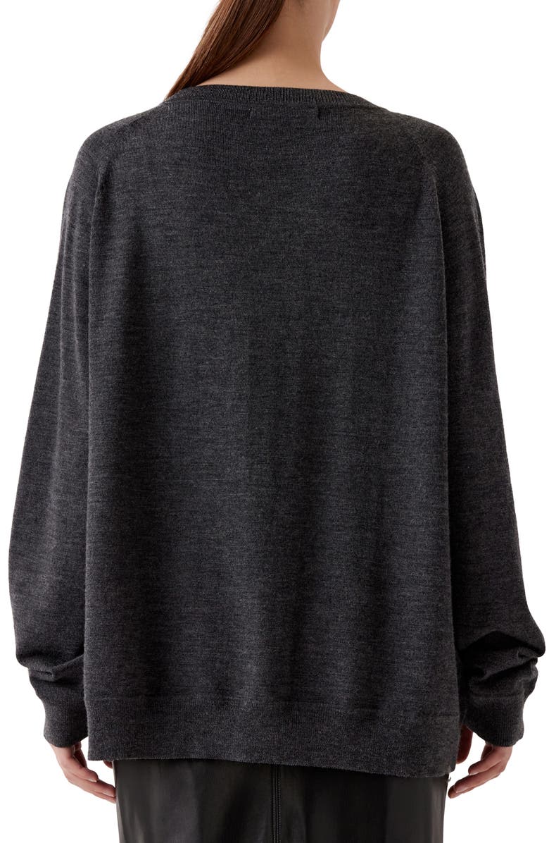 Sophie Rue Mona Oversize Wool Blend Cardigan, Alternate, color,