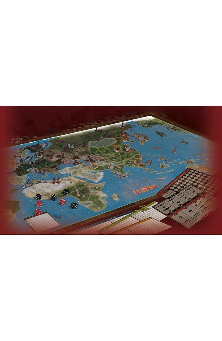 HASBRO Axis & Allies 40th Anniversary Deluxe Edition WWII Board Game, Alternate, color, Multicolored