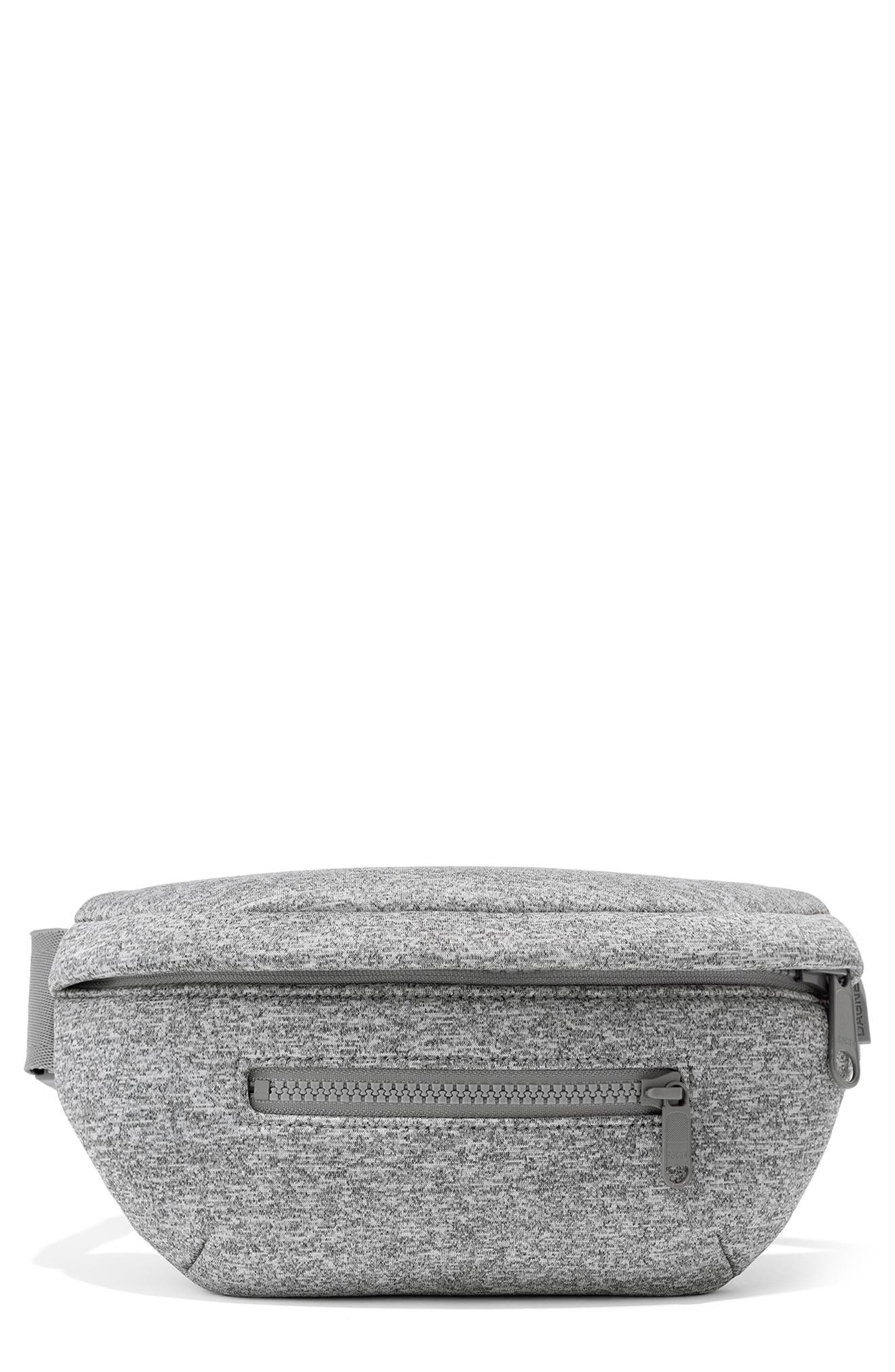 Dagne Dover Ace Belt Bag, Main, color, Heather Grey