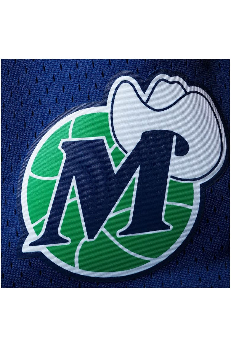 Men's Mitchell & Ness Royal Dallas Mavericks Big & Tall Hardwood Classics Team Swingman Shorts, Alternate, color, Royal