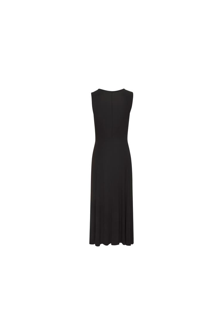 Keyhole Detail Maxi Dress, Alternate, color, Black