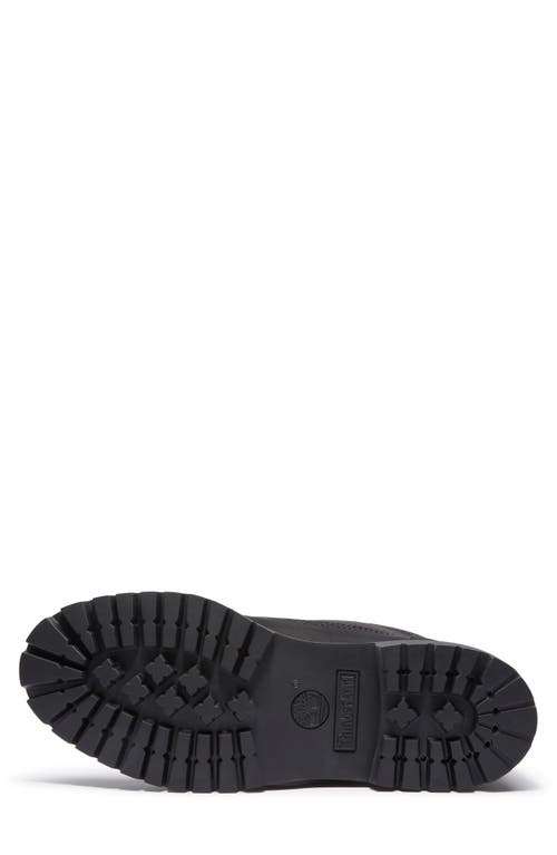 Timberland Premium Waterproof Lace-up Chukka Boot In Black Nubuck