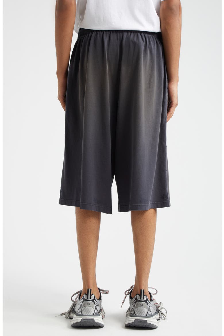 Sports Icon Distressed Cotton Shorts (Men) | Nordstrom