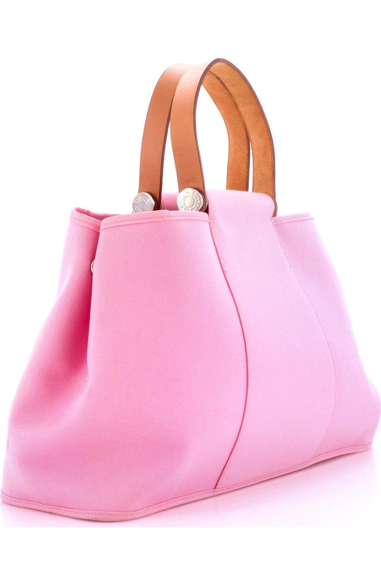 Pre-Owned Hermes Cabag Elan Toile and Leather 39, Alternate, color, Pink