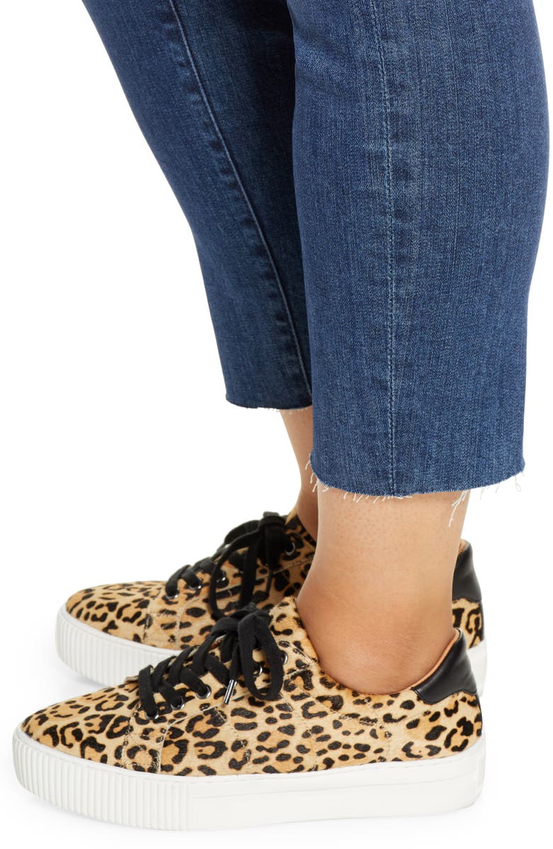 KUT from the Kloth Reese High Waist Straight Leg Ankle Jeans, Alternate, color,