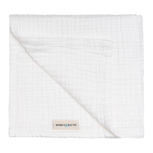Olive And Linen Olive & Linen Soho Supersoft Hand / Kitchen Towel Bundle In White