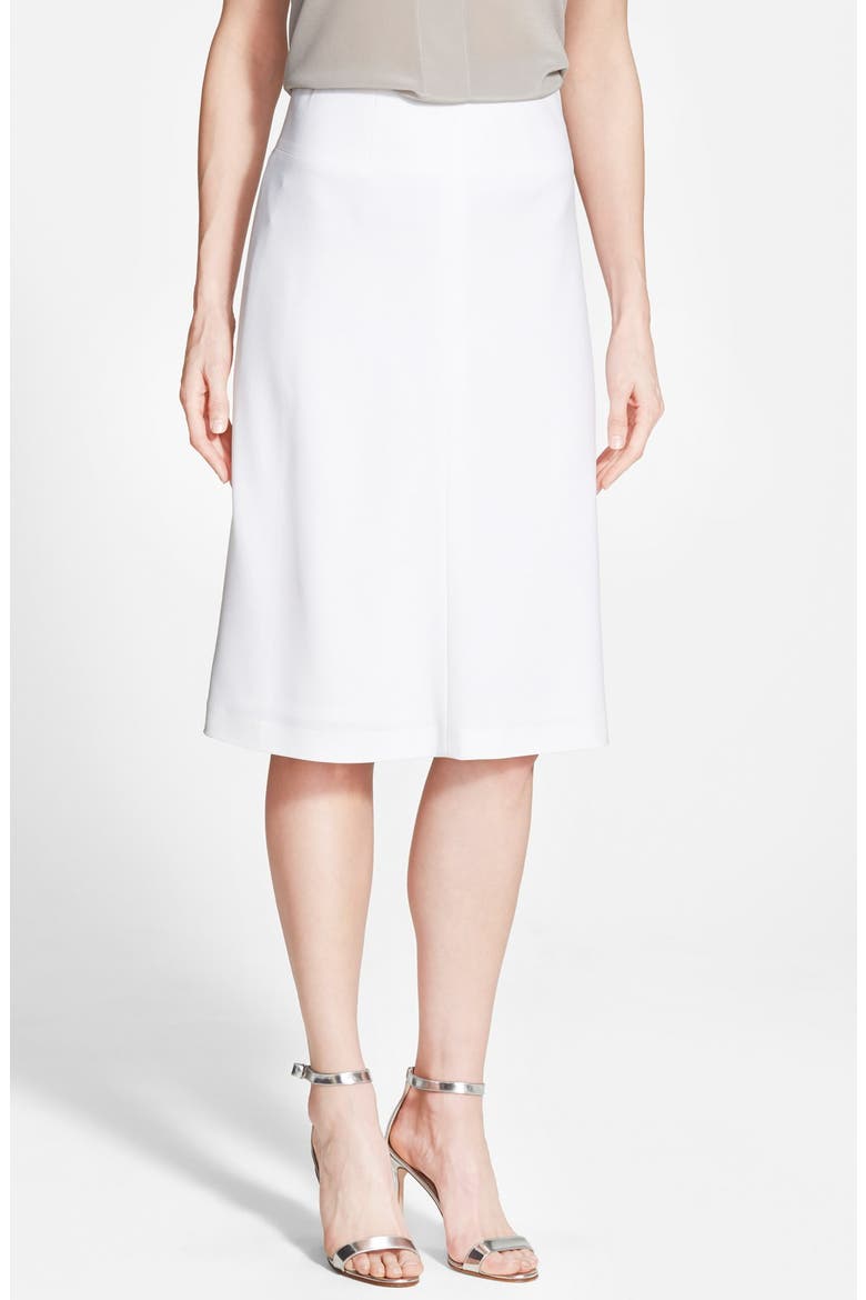 'Oslo' High Waist Skirt, Main, color, WHITE