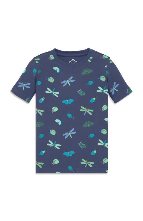 Kids Organic Short Sleeve Pj Top (Toddler, Little Kid, Big Kid)