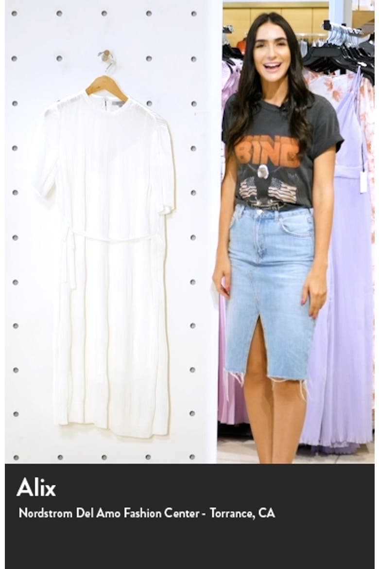 Kano Short Sleeve A-Line Dress video