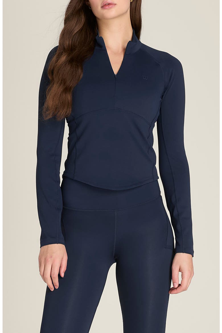 Baseline Half-Zip Performance Pullover, Main, color, CLASSIC NAVY