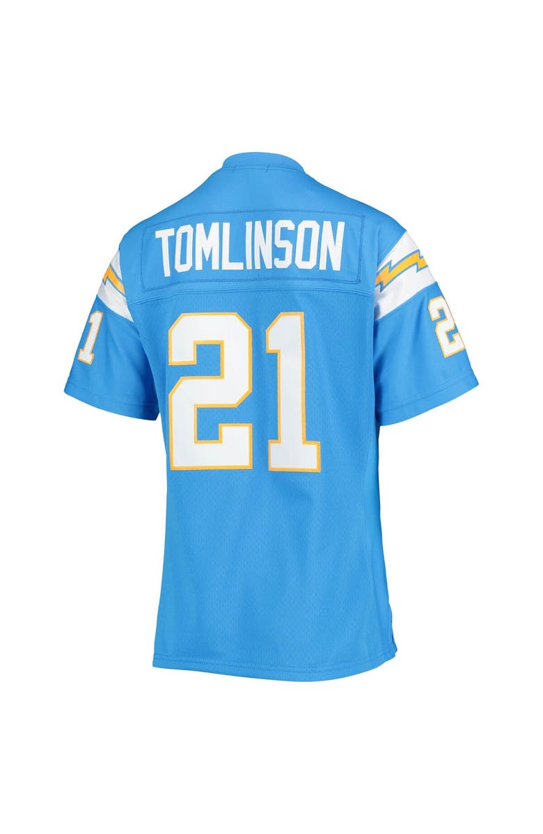 Mitchell & Ness Women's Mitchell & Ness LaDainian Tomlinson Powder Blue Los Angeles Chargers Legacy Replica Player Jersey, Alternate, color, Powder Blue
