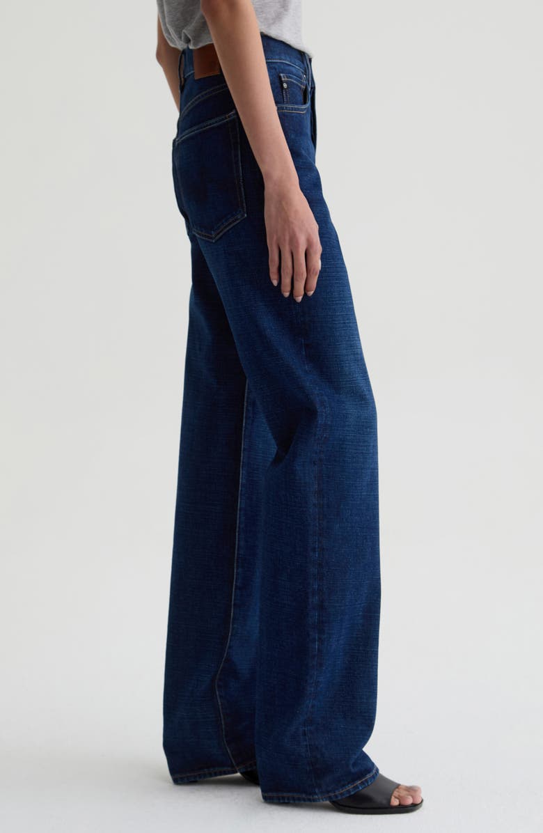 AG Sydney High Waist Relaxed Straight Leg Jeans, Alternate, color, Recoup