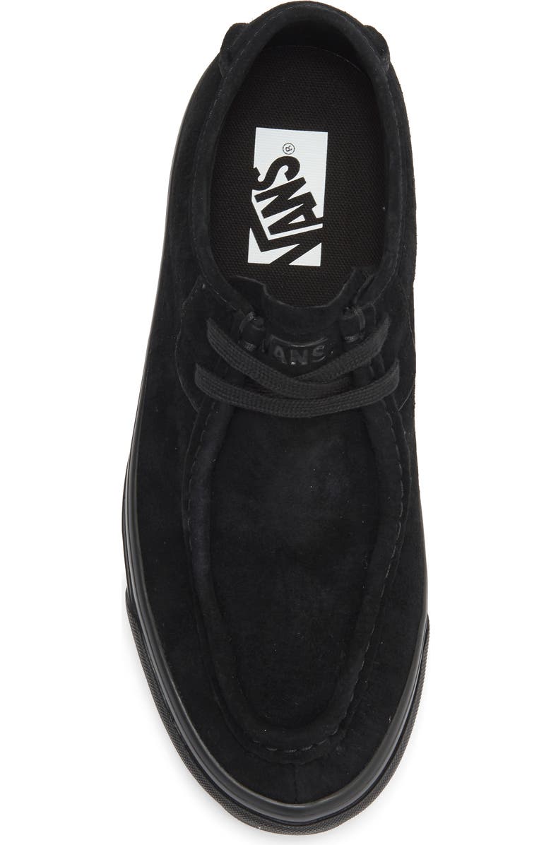 Vans LX Carver Low Leather Sneaker, Alternate, color, Black/Black