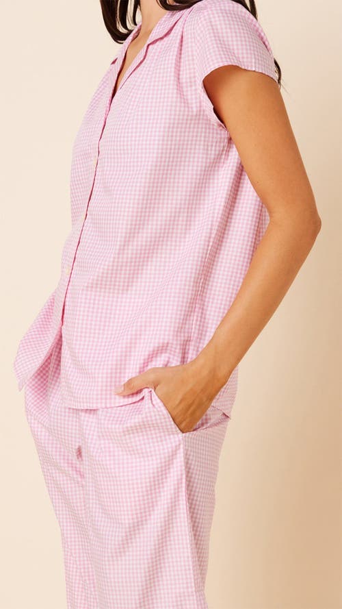 The Cat's Pajamas Luxe Pima Capri Set