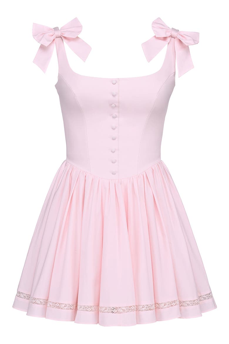Lyla Fit & Flare Minidress, Alternate, color, PINK DOGWOOD