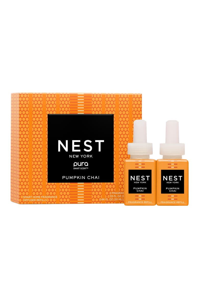 x Pura Home 2-Pack Pumpkin Chai Fragrance Diffuser Refill, Main, color, NO COLOR