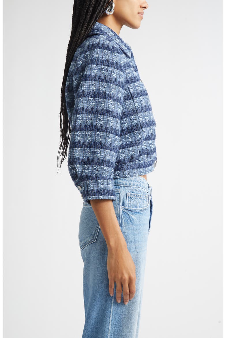L'AGENCE Jia Crop Tweed Jacket (Women) | Nordstrom