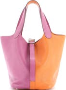 Pre-Owned Hermes Casaque Picotin Lock Bag Clemence PM