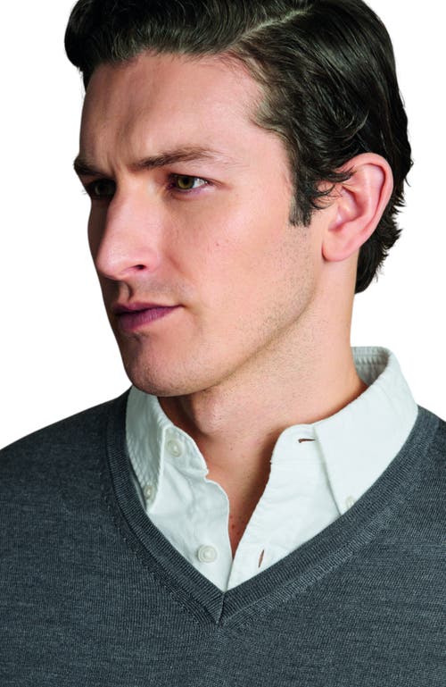 CHARLES TYRWHITT CHARLES TYRWHITT MERINO V-NECK SWEATER