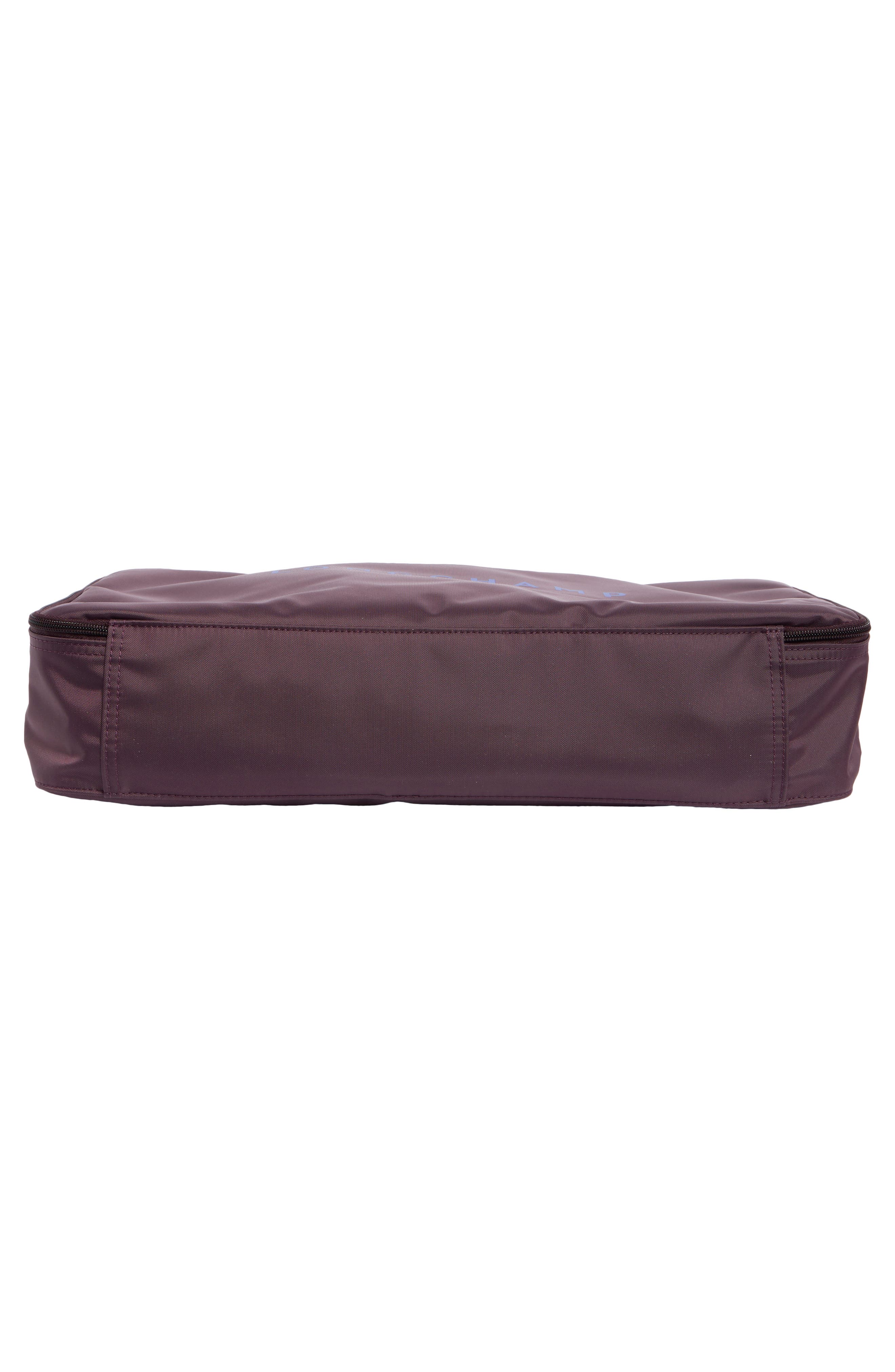 Longchamp Le Pliage Document Holder, Alternate, color, Mahogany