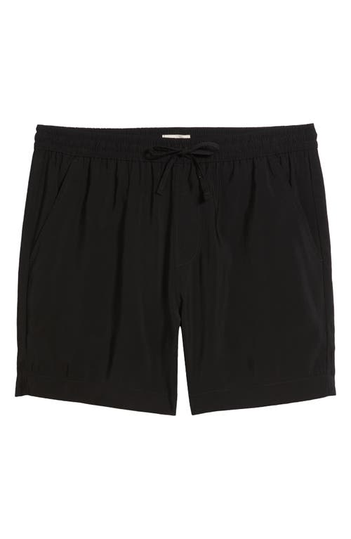 Open Edit Drawstring Pull-on Pants In Black