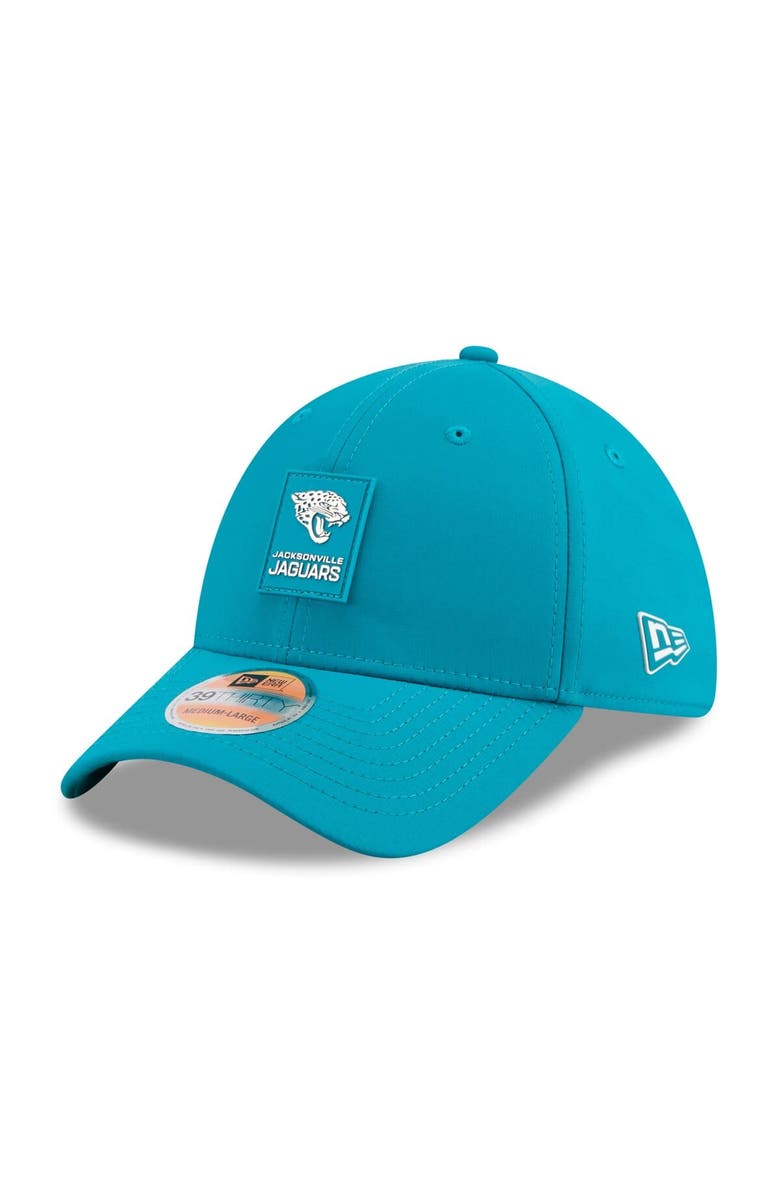 New Era Men's New Era Teal Jacksonville Jaguars 2025 Sideline 39THIRTY Flex Hat, Main, color, Teal