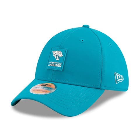 Men's New Era Teal Jacksonville Jaguars 2025 Sideline 39THIRTY Flex Hat